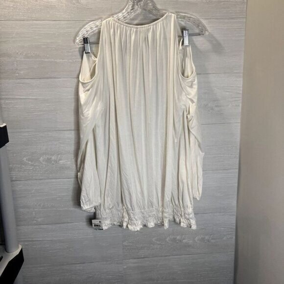 International Concepts Women's Crew Neck Long Sleeves‎ Chic Cold Shoulder top - Picture 4 of 6